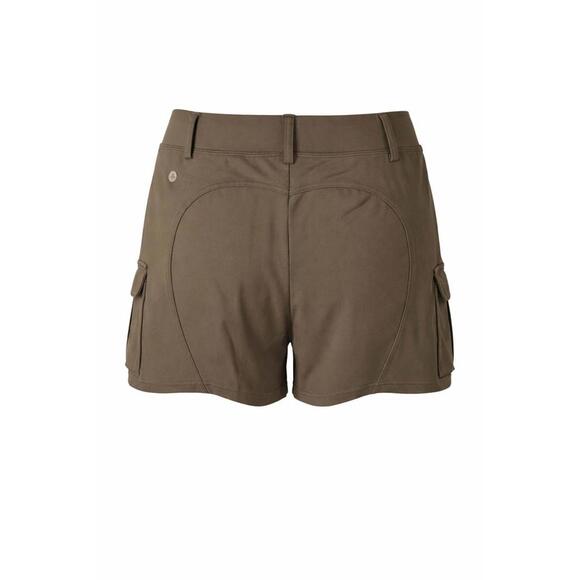 NWT Halara HaloTek Air Cargo Pocket Shorts Brown Stretch - Large - Picture 2 of 7